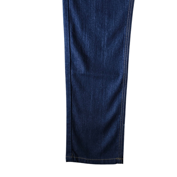 Men’s Skinny Fit Stretch Jeans 36x33 Dark Blue - Picture 9 of 9